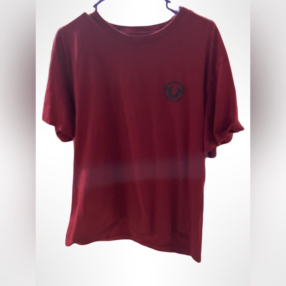True Religion Red Men's T-Shirt Size‎ XXL